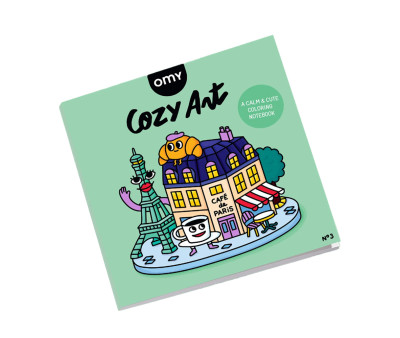 Libro para Colorear Cozy Art Paris