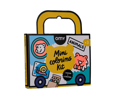 Mini Pocket Omy Animals para Colorear