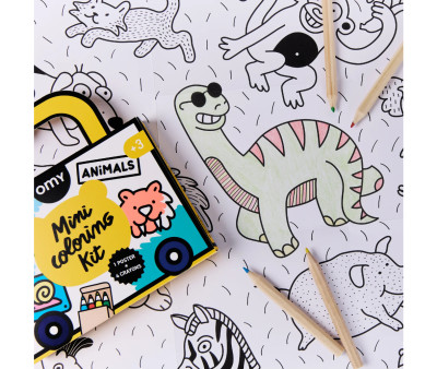 Mini Pocket Omy Animals para Colorear