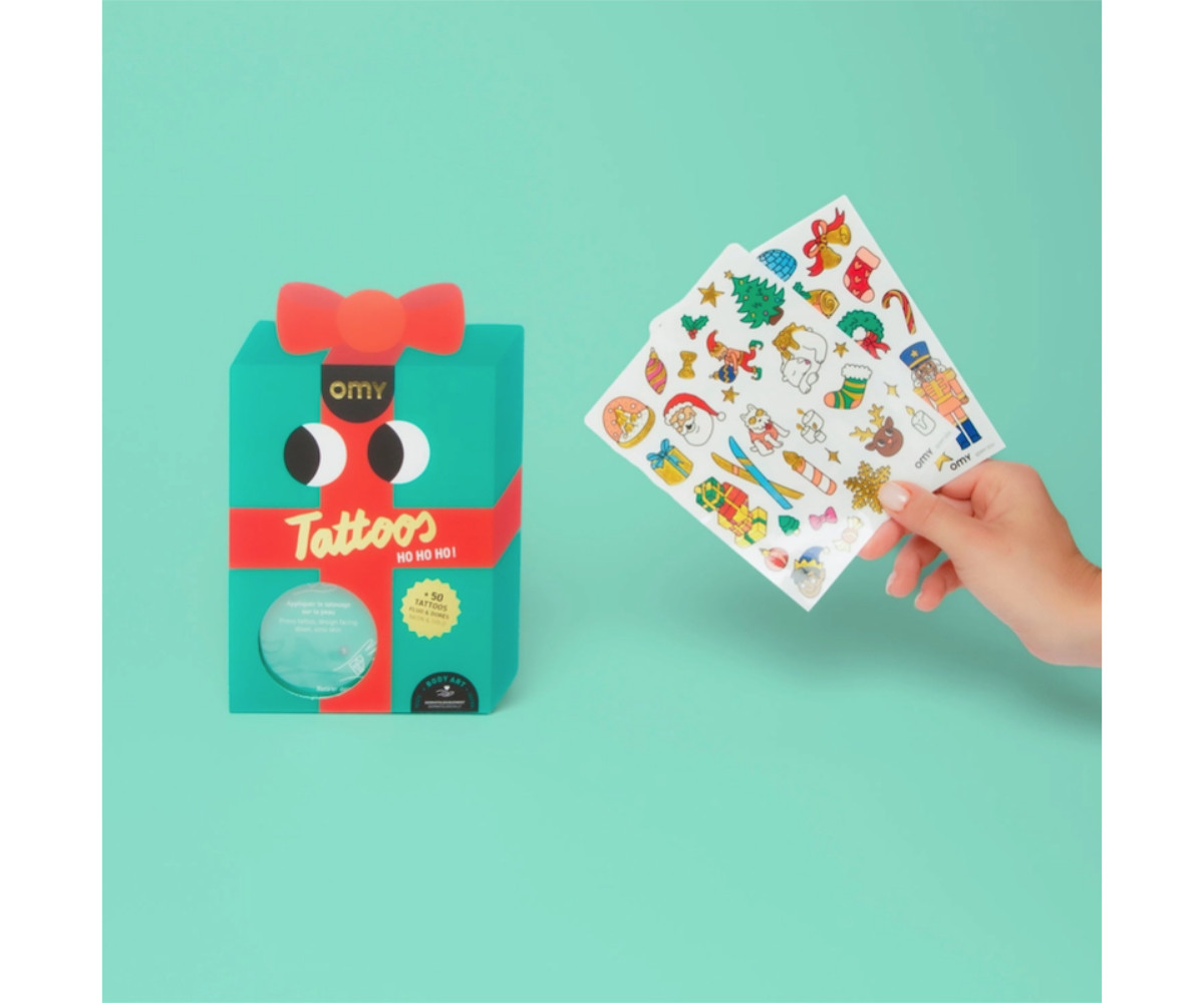 Tatuajes Temporales Ho Ho ho