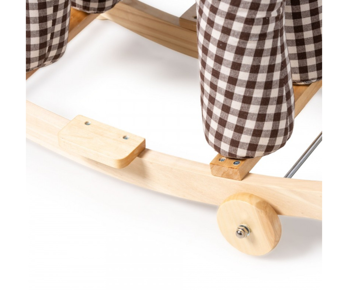 Balancín con Ruedas Spook Marrón