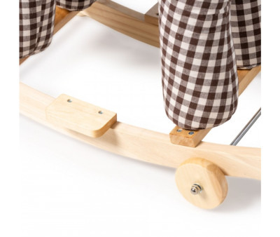 Balancín con Ruedas Spook Marrón