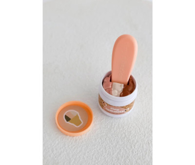 Set de Tarro y Cuchara Tiny Tummies Helado Napolitano