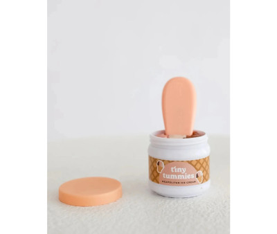 Set de Tarro y Cuchara Tiny Tummies Helado Napolitano