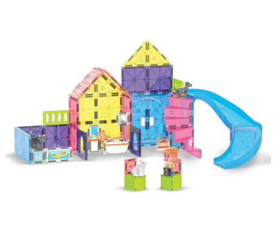 Set de Construcción Magna-Tiles Pet Playhouse 50 piezas