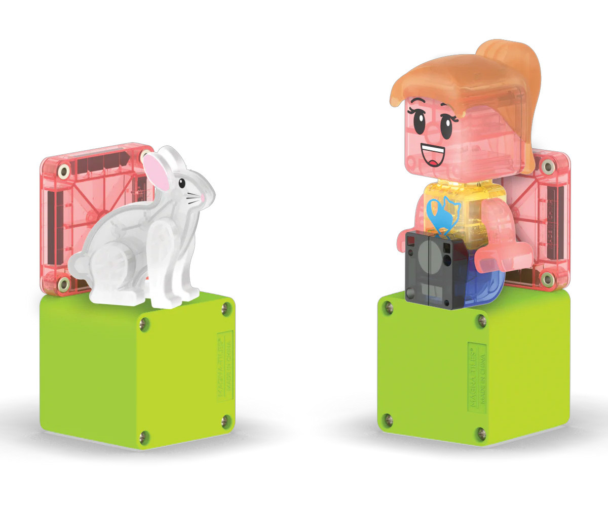 Set de Construcción Magna-Tiles Pet Playhouse 50 piezas