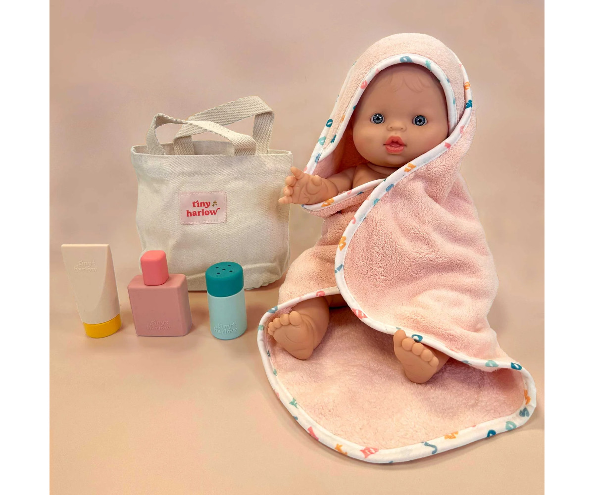 Juego de Baño para Muñecos Tiny Harlow