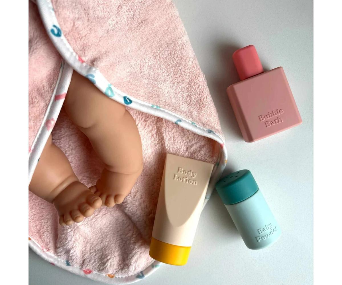 Juego de Baño para Muñecos Tiny Harlow