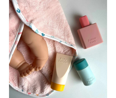 Juego de Baño para Muñecos Tiny Harlow