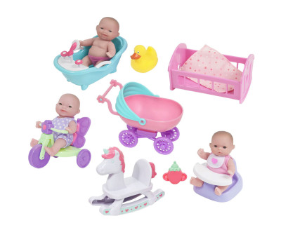 Casita con Muñecos y Accesorios