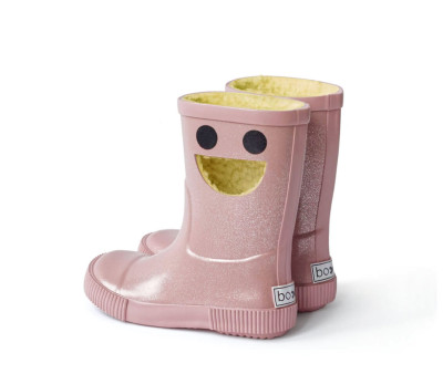 Botas de Agua Térmicas Caucho Natural Wistiti Rosa