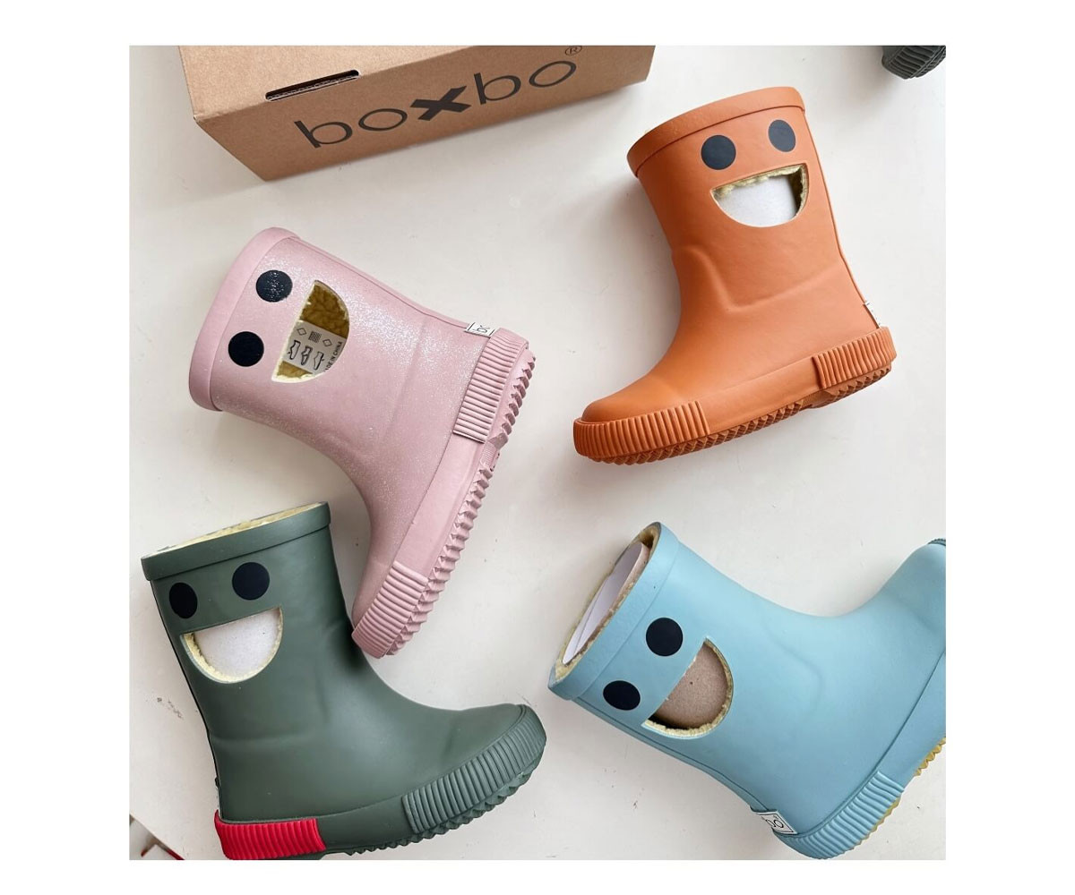 Botas de Agua Térmicas Caucho Natural Wistiti Forest Green