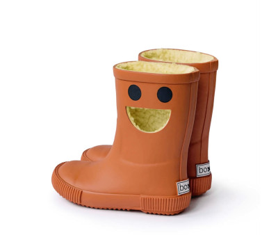 Botas de Agua Térmicas Caucho Natural Wistiti Brown