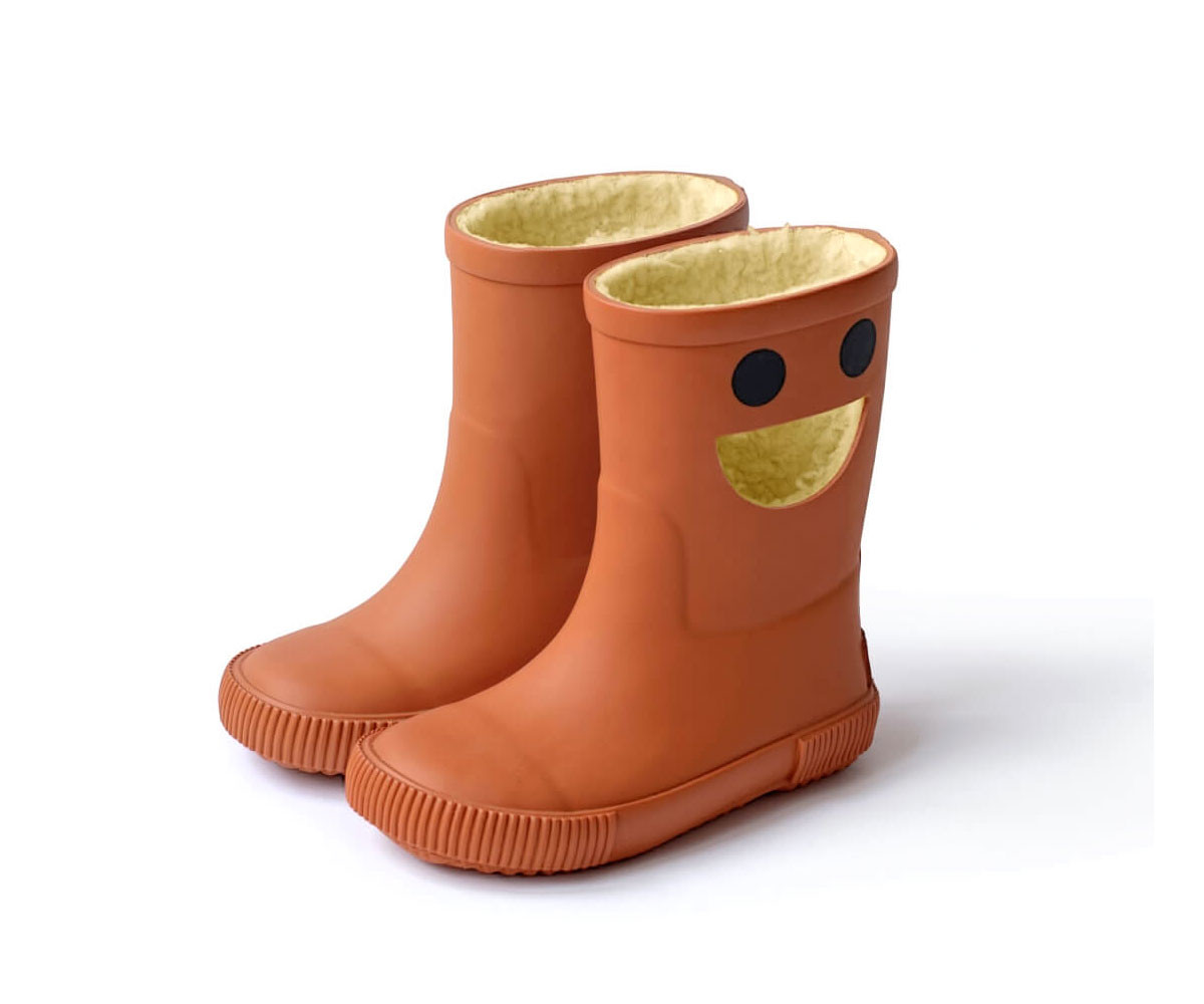 Botas de Agua Térmicas Caucho Natural Wistiti Brown