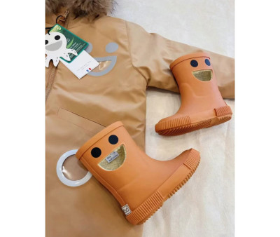 Botas de Agua Térmicas Caucho Natural Wistiti Brown