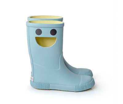 Botas de Agua Caucho Natural Wistiti Platine