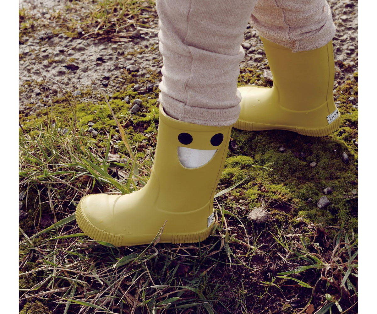 Botas de Agua Caucho Natural Wistiti Yellow