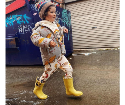 Botas de Agua Caucho Natural Wistiti Yellow