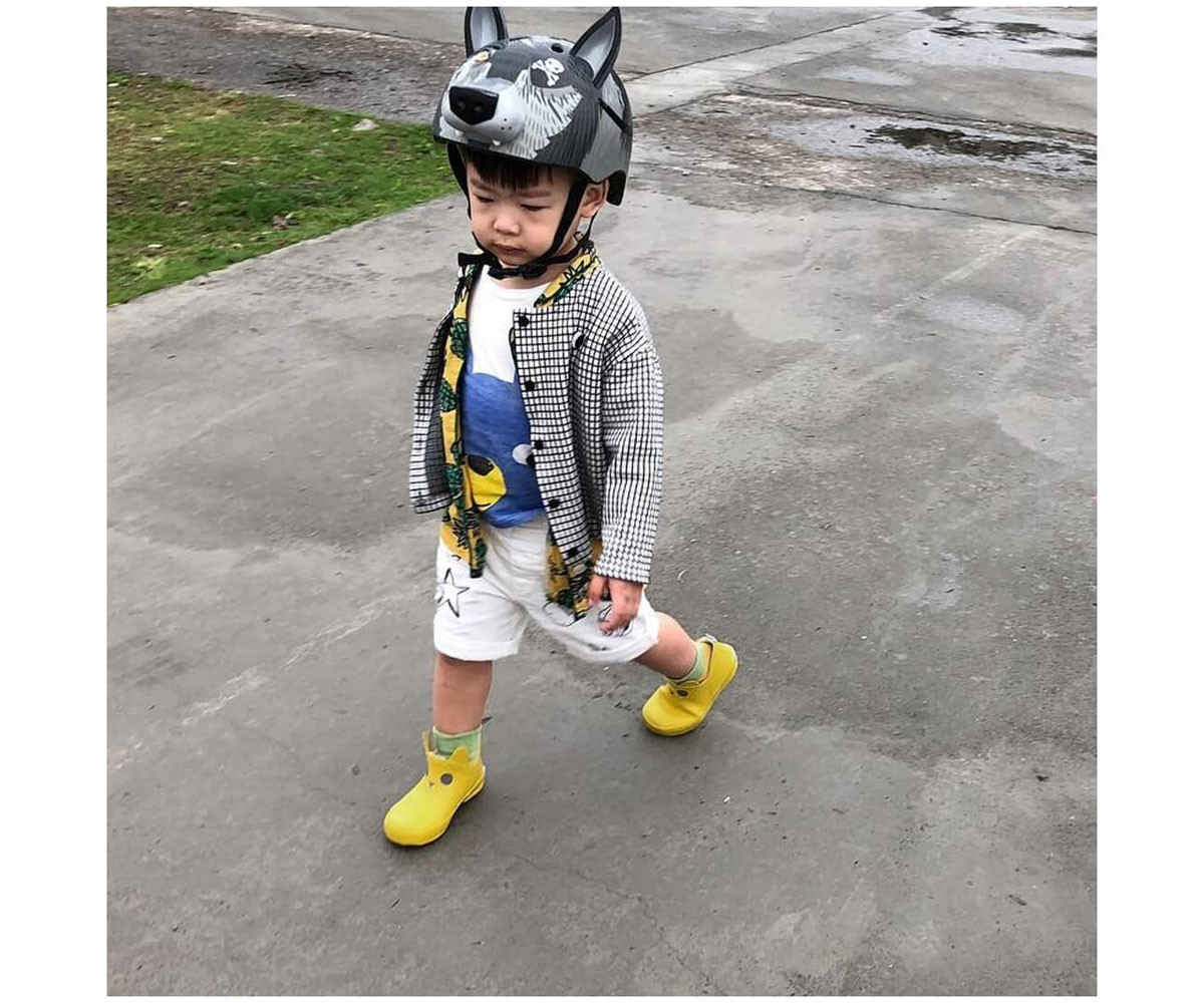 Botas de Agua Térmicas Caucho Natural Kerran Rose Pailleté