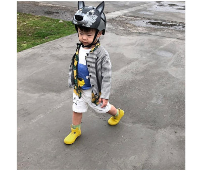 Botas de Agua Térmicas Caucho Natural Kerran Rose Pailleté