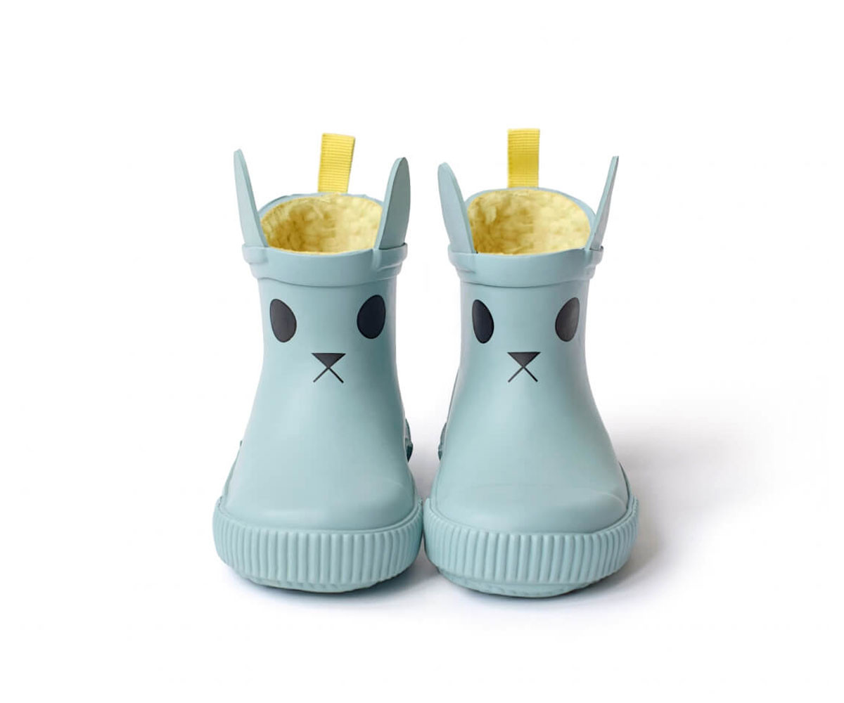 Botas de Agua Térmicas Caucho Natural Kerran Platine