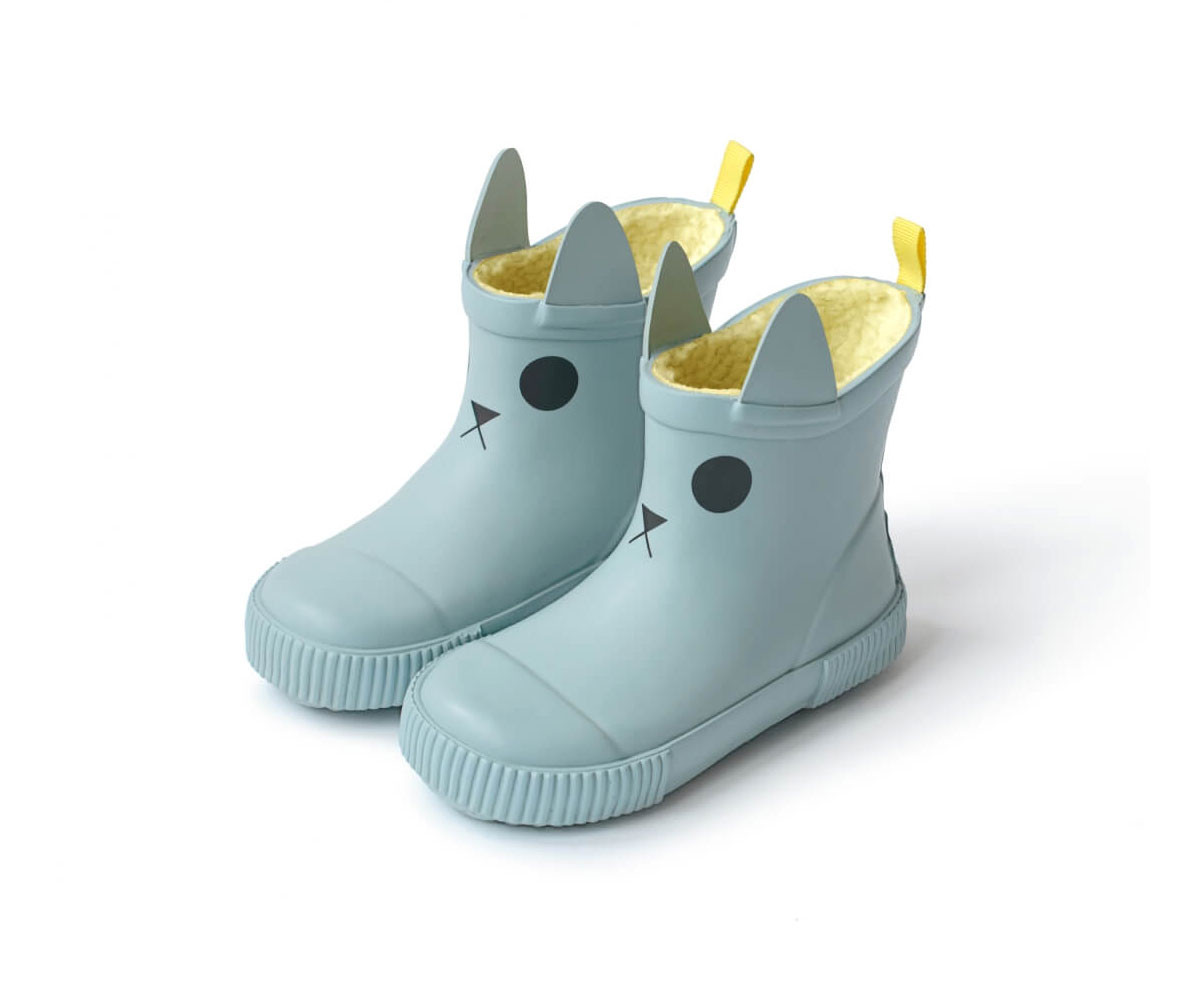 Botas de Agua Térmicas Caucho Natural Kerran Platine