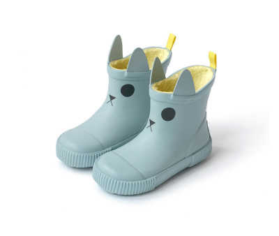 Botas de Agua Térmicas Caucho Natural Kerran Platine