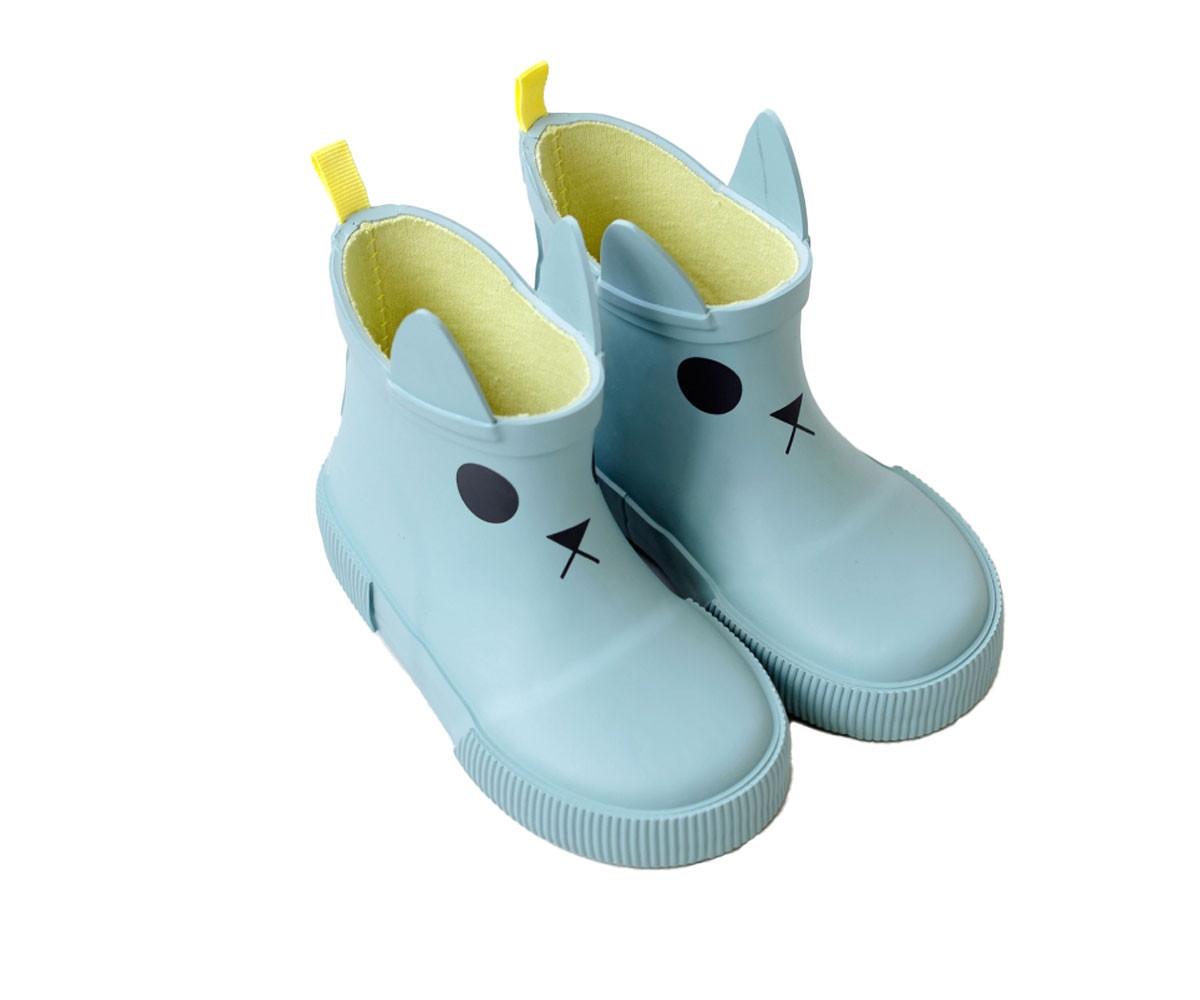 Botas de Agua Caucho Natural Kerran Platine