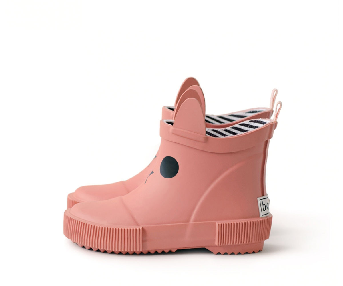 Botas de Agua Caucho Natural Kerran Pink