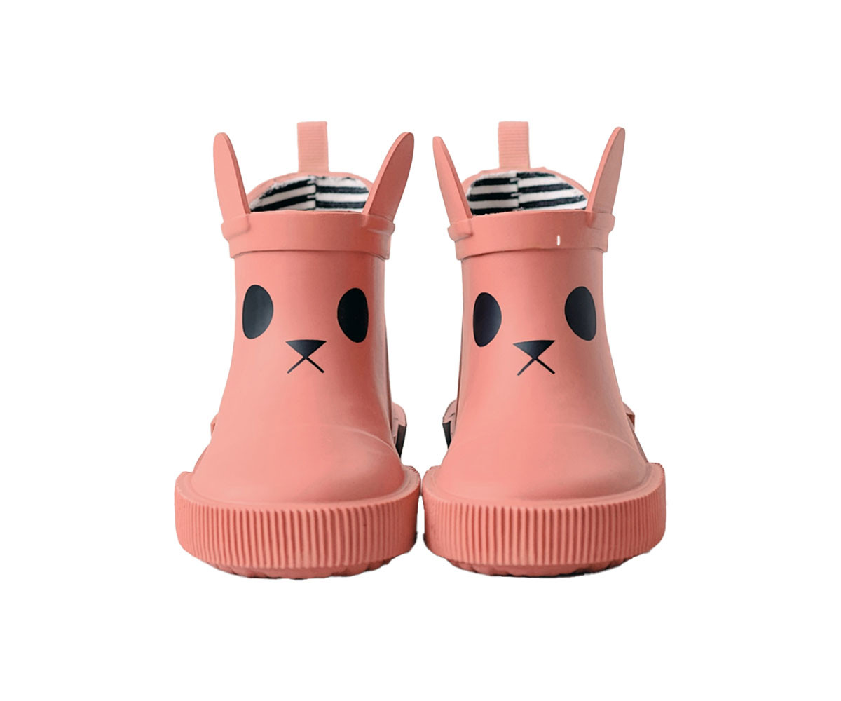 Botas de Agua Caucho Natural Kerran Pink