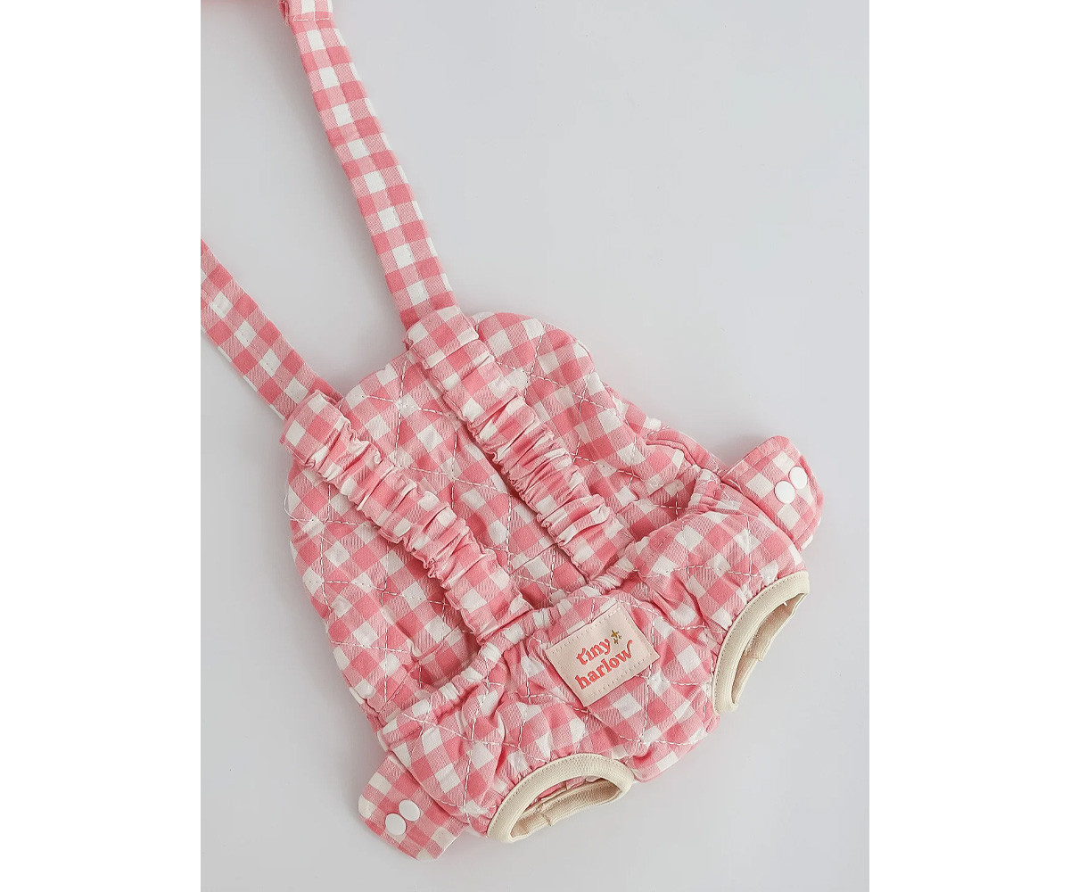 Portabebés Tiny Harlow Vichy Rosa