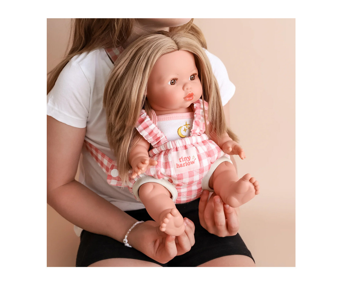 Portabebés Tiny Harlow Vichy Rosa