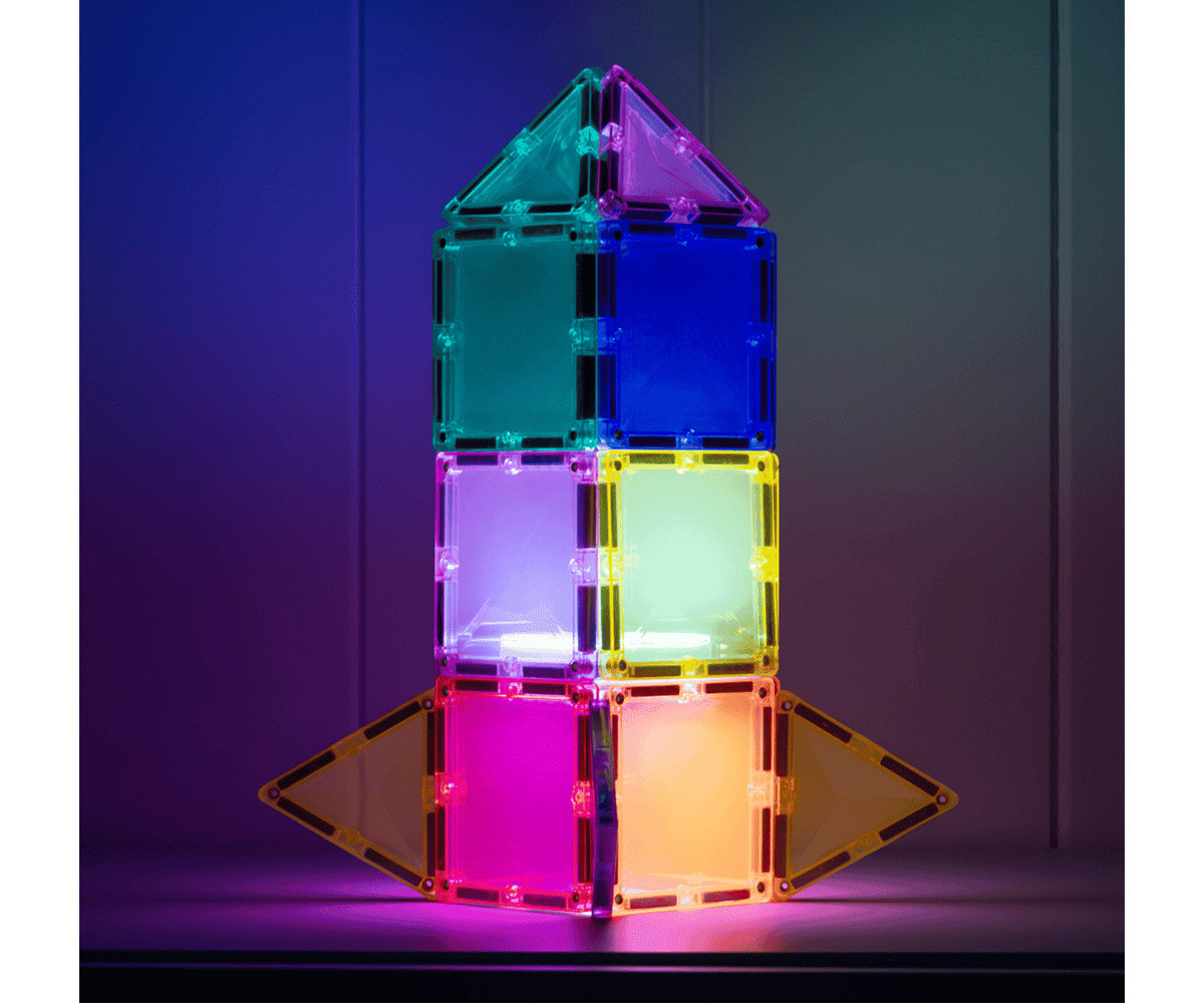 Construcción Connetix Light Star 28 piezas