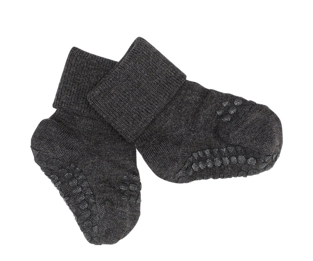 Calzine Antiscivolo Bambu Dark Grey Melange