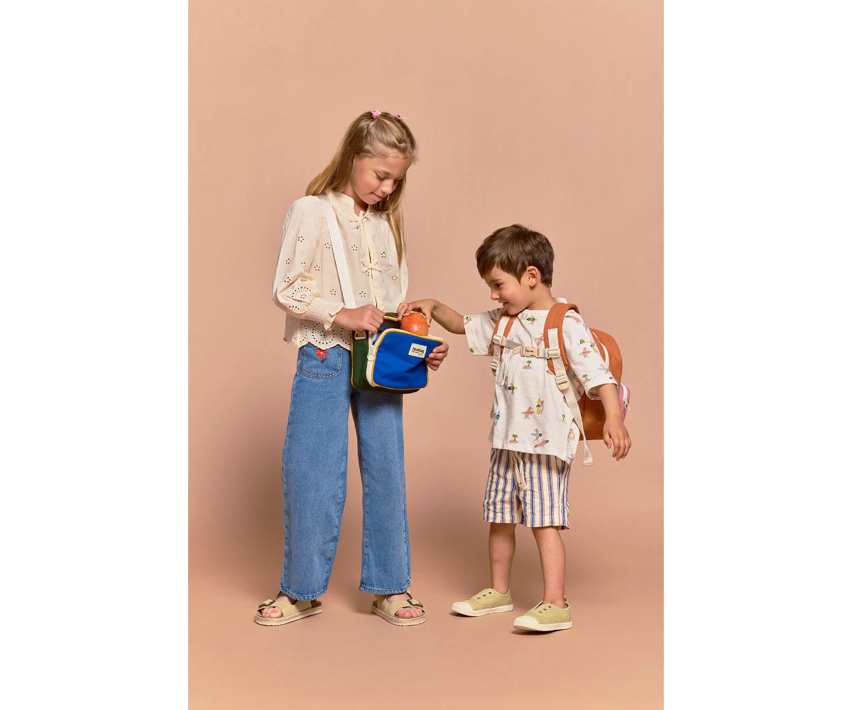 Bolsa Merienda Térmica Elsa Azul Eléctrico