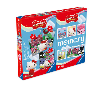 Memory Hello Kitty + 3 Puzzle