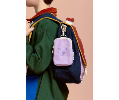 Mini Bolso Sienne Lila-Gris Metalizado