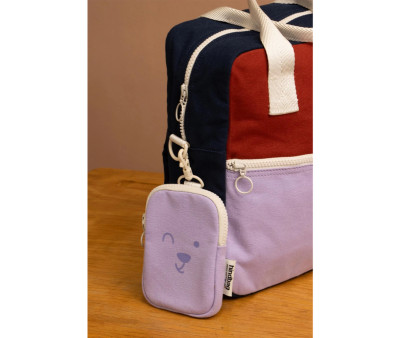 Mini Bolso Sienne Lila-Gris Metalizado