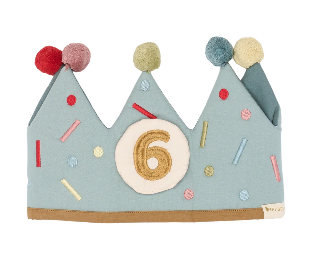 Corona de Cumpleaños Blue Mix