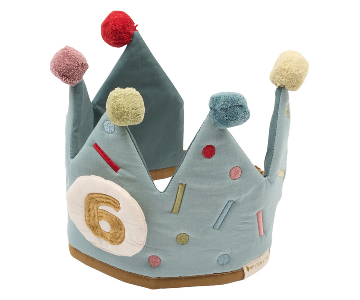 Corona de Cumpleaños Blue Mix