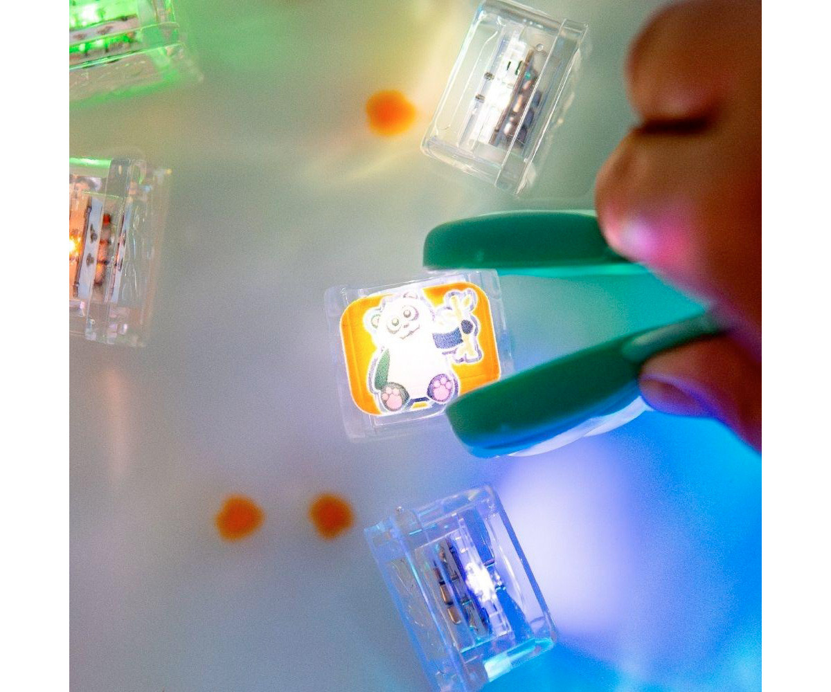 Set de Cubos Sensoriales Lumoinosos Party Zoo