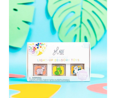 Set de Cubos Sensoriales Lumoinosos Party Zoo