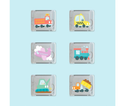 Set de Cubos Sensoriales Lumoinosos Party Auto