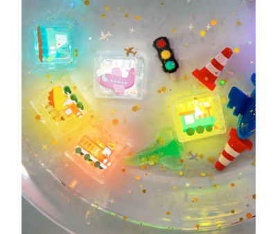 Set de Cubos Sensoriales Lumoinosos Party Auto