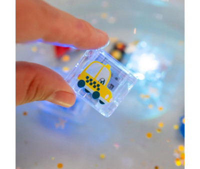 Set de Cubos Sensoriales Lumoinosos Party Auto