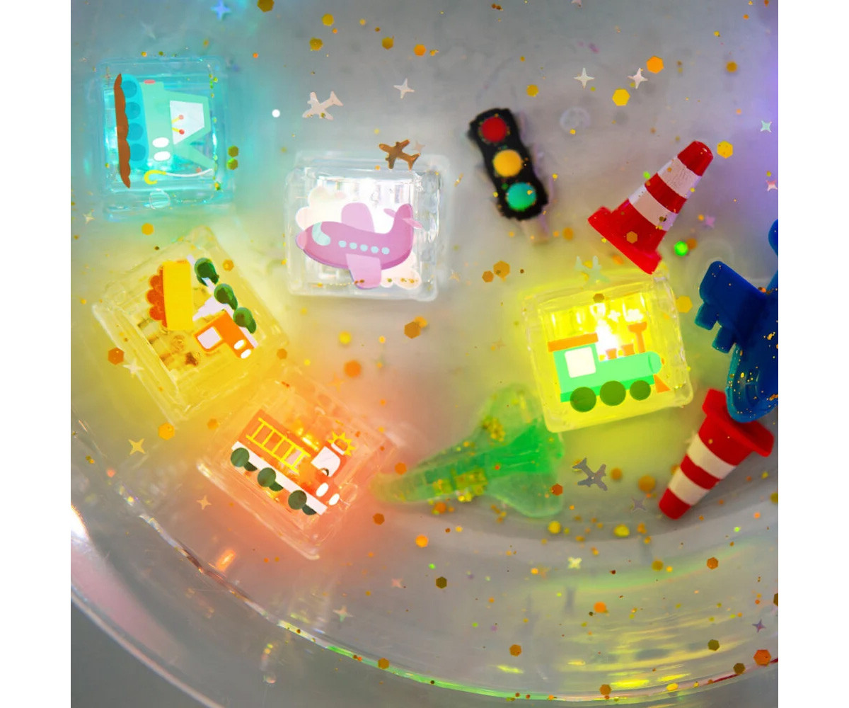 Set de Cubos Sensoriales Lumoinosos Party Auto