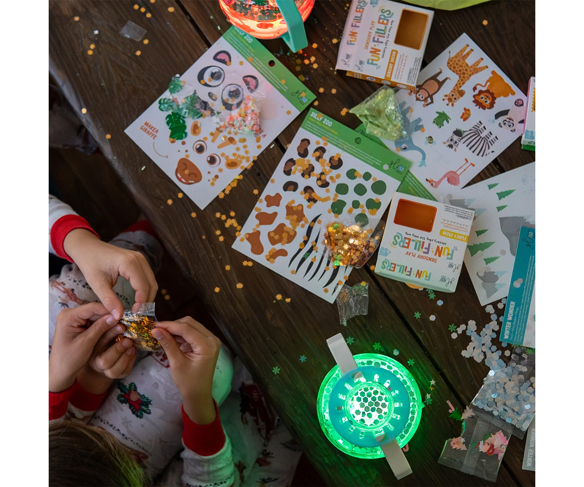 Set de Jarra y Rellenos Sensoriales Zoo