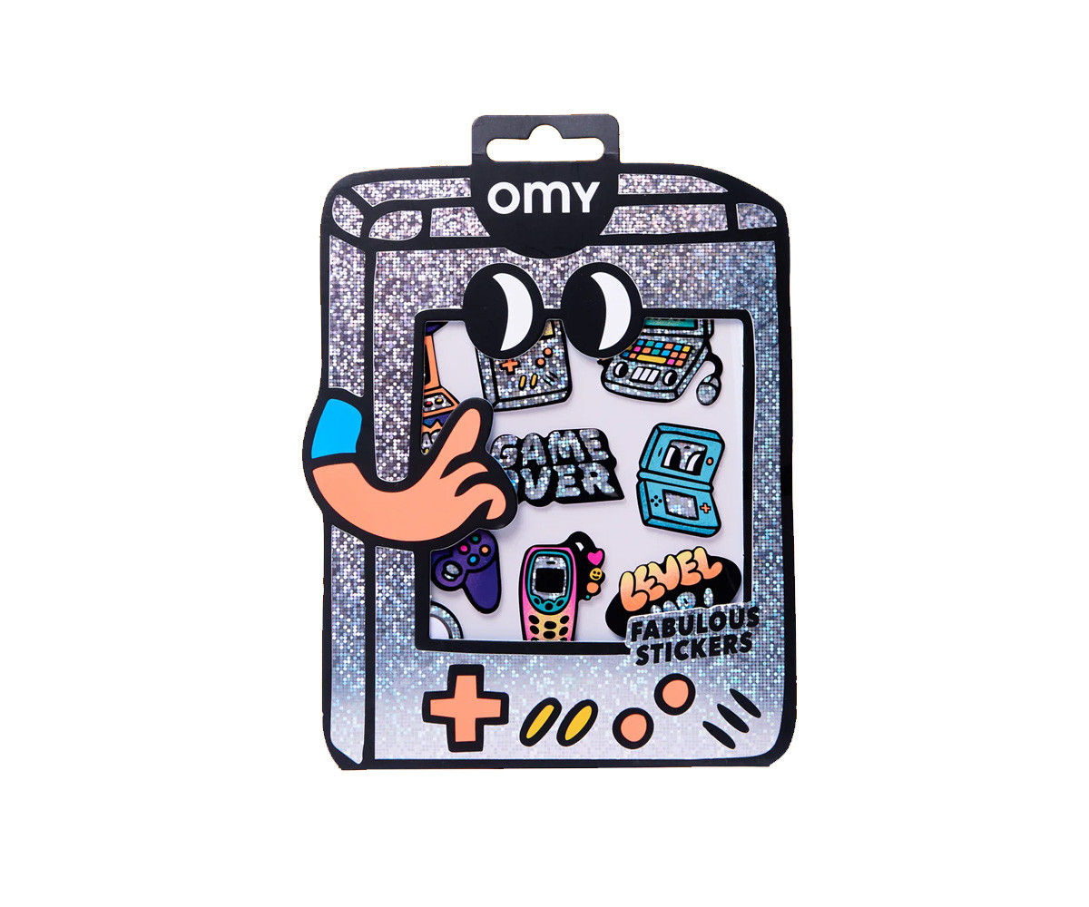 Adesivi Big Game Boy Fluorescenti