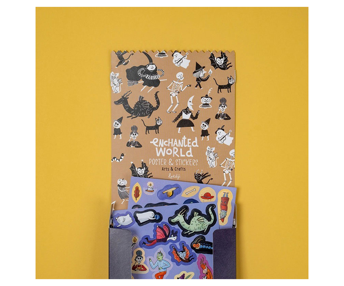 Poster y Pegatinas Activity Enchanted