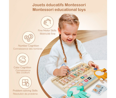 Juego Educativo Finger & Bead Math